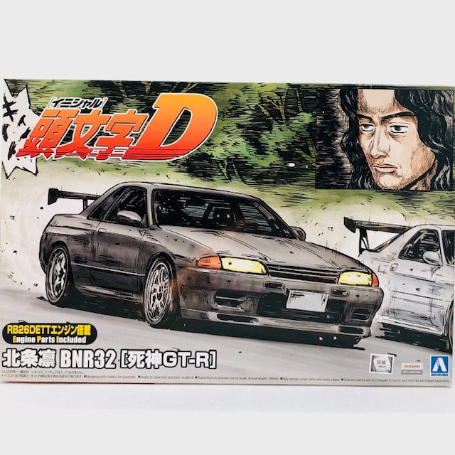 Aoshima Initial D 4 BMT32 Skyline GT R HobbyOne Japan aoshima-initial-d-4-bmt32-skyline-gt-r-hobbyone-japan